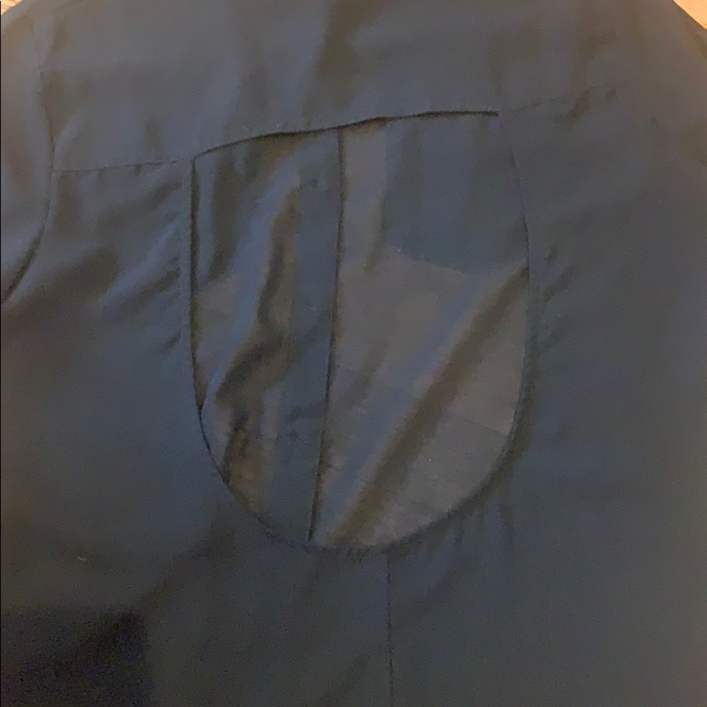 🌸 3/$15 Black Chiffon Backless Blouse - Picture 3 of 4